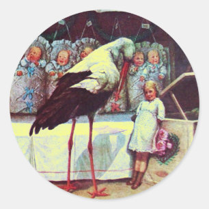 STORK POJKE SHOWER 3 RUNT KLISTERMÄRKE