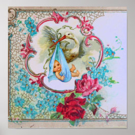 STORK POJKE SHOWER POSTER