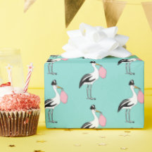 Stork Speciell Delivery Baby Reveal Party Blue Ros