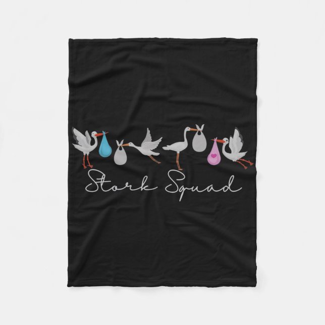 Stork Squad Nurse Labour and Delivery Edition Fleecefilt (Framsidan)