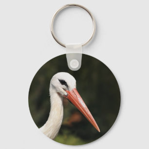 Stork - symbol av Strasbourg och Alsace, frankrike Nyckelring