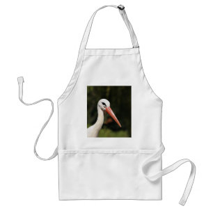 Stork - symbol för Strasbourg och Alsace, Frankrik Förkläde