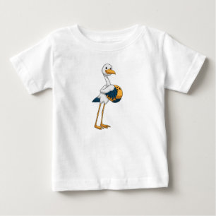 Stork vid Bowling med Bowling ball T Shirt