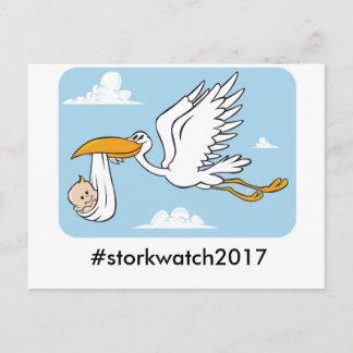 Stork watch vykort