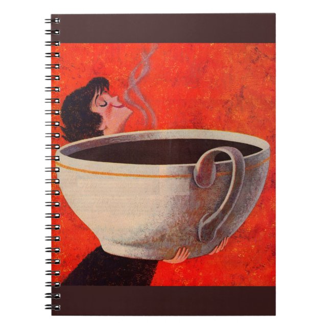 storkaffetoppare anteckningsbok (Framsidan)