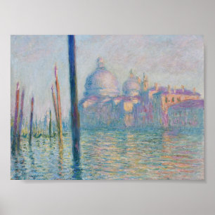 Storkanalen efter Monet Poster