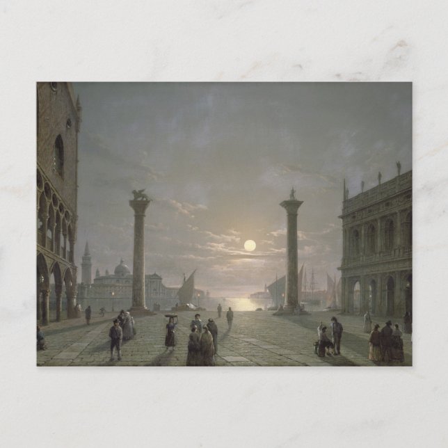 Storkanalen från Piazza San Marco Vykort (Framsida)