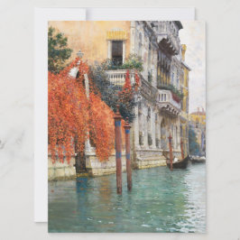 Storkanalen i Venedig (av Vincenzo Caprile) Kort