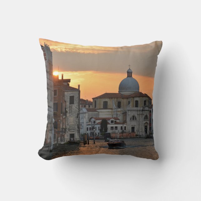 Storkanalen Venedig Pillow Kudde (Framsida)