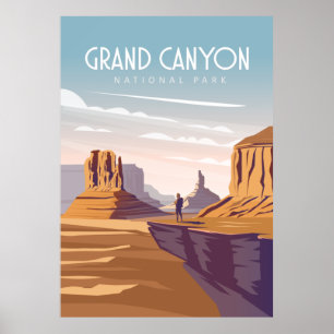 Storkanyon nationalpark förenad stater poster