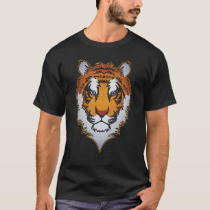 Storkatter i Tiger ansikte predator präglad med wi T Shirt