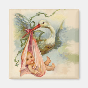 STORKBABY SHOWER 2 MAGNET