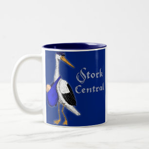 Storkcentralmugg Två-Tonad Mugg