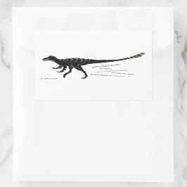 Storklistermärken i Klo Rektangulärt Klistermärke