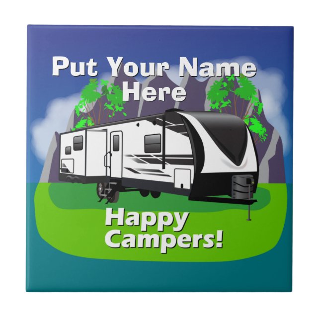 Storkonstruktion för 2670 MK resvagn Kakelplatta (Framsidan)