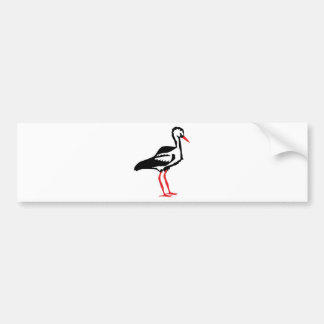 storksymbol bildekal