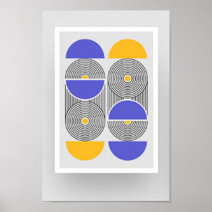 Storlek A4 Bauhaus Art Poster 10.2