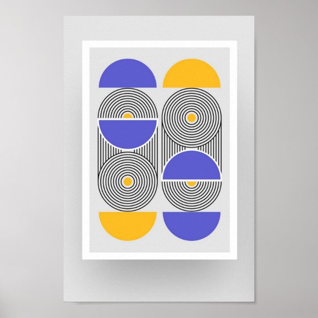 Storlek A4 Bauhaus Art Poster 10.2 (Framsidan)
