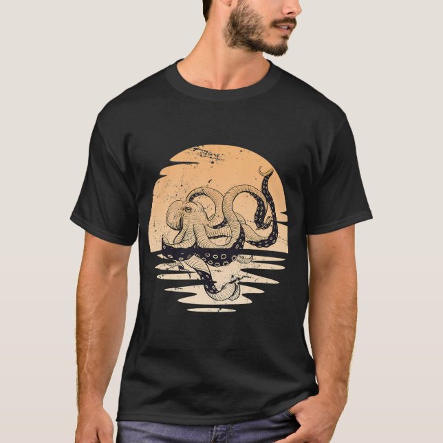 Storlek är viktigt / FISKERI T Shirt (Framsida)