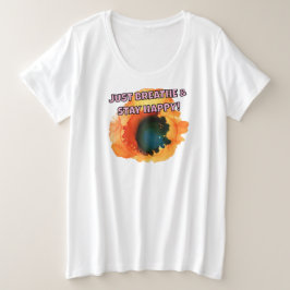 Storlek, enkel T-Shirt för kvinnor