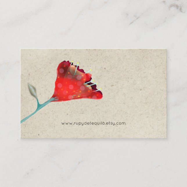 Storlek för Australien och japanska Affärskort av  Visitkort (Framsida)