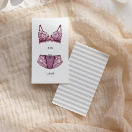 Storlek infogning av Möhippan Lingerie Tilläggskort