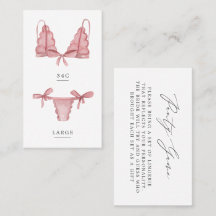 Storlek infogning av paneler och palomas Lingerie