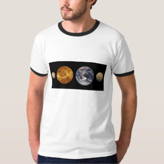 Storlek jämförelseskjorta för planet tee shirt