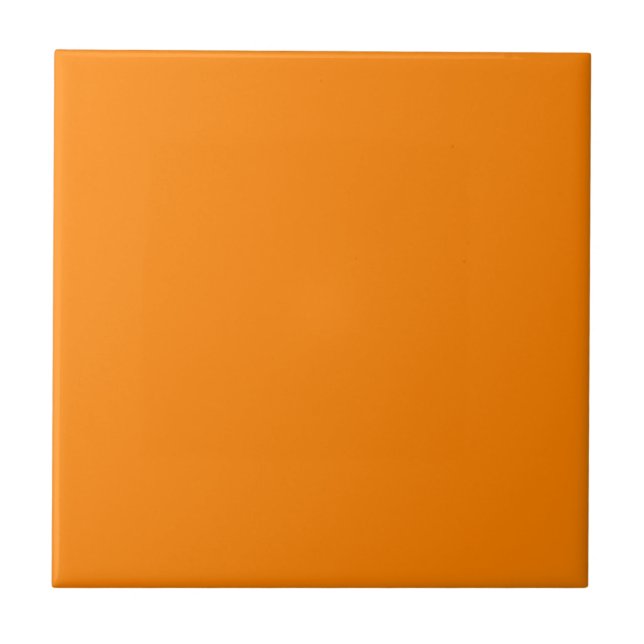 Storlek minimalistisk Neon-Orange, keramisk platta Kakelplatta (Framsidan)