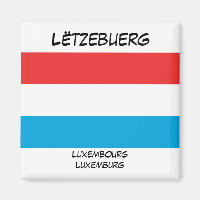 Storlek på luxemburgska språk, Flagga