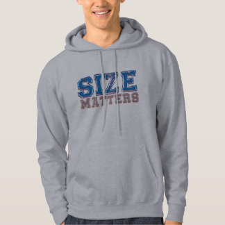 Storlek räknas Hoody - Det vet du att den gör Tröja Med Luva