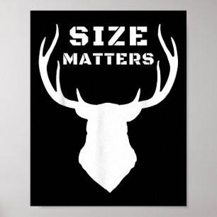 Storlek S Funny Hjort Hunting Poster