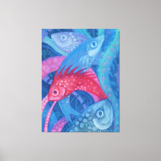 Storlek "Spawning" extra Canvastryck (Framsida)