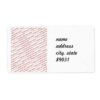 Storlek specifik 8 x 10-fotomall fraktsedel