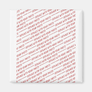 Storlek specifik 8 x 10-fotomall magnet