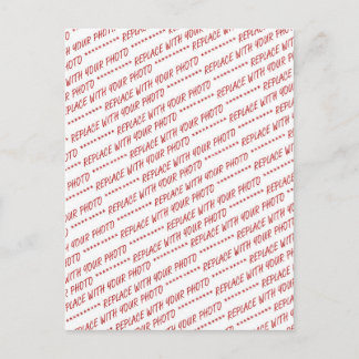 Storlek specifik 8 x 10-fotomall vykort