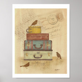 Storlek utskrift av redo till flygande Brev Poster