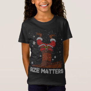 Storleka ärenden Tjocken Jultomten Skorsten Ugly C T Shirt