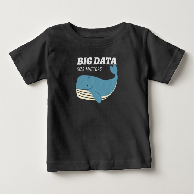 Storleka frågor för stora data t shirt (Framsida)
