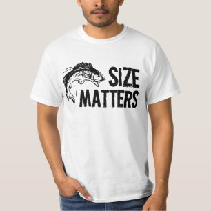 Storleka saker! Lönsam fiskedesign Tee