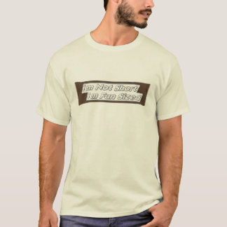 Storleksanpassad roligt tee shirt