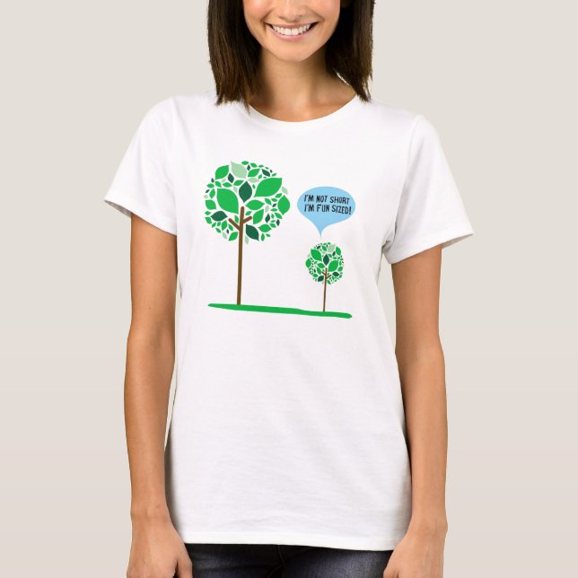 Storleksanpassad roligt tee shirt (Framsida)