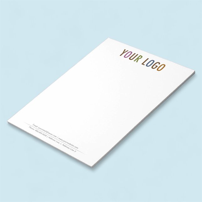 storlekt Anteckningsblock mellan 8,5 x 11 Anpassni (MISOOK 8.5 x 11 inch Notepad with Logo)