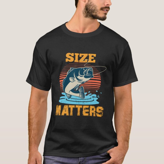 Storlekt fiske t shirt (Framsida)