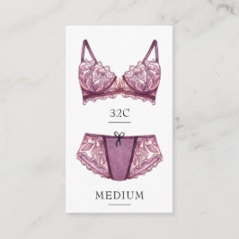Storlekt inmatningskort för Lingerie Tilläggskort