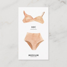  Storlekt inmatningskort för Lingerie Tilläggskort