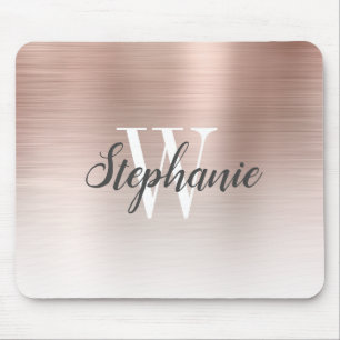 Storlexiury Ro Guld Ombre Brushed Metall Monogram Musmatta