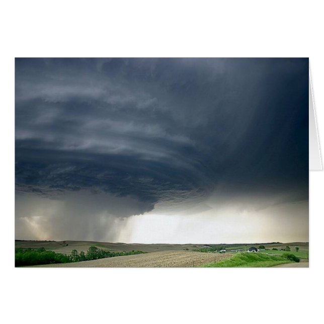 Storm 6 hälsningskort (Framsidan Horizontal)