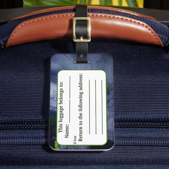 Storm Akrylpour Inspired Bagagebricka (Framsida Insitu 2)