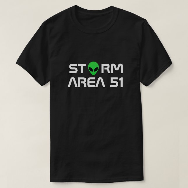 STORM AREA 51 ALIEN DESIGN T SHIRT (Design framsida)